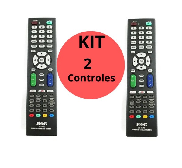 Conjunto de controles remotos
